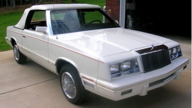 1982 Chrysler LeBaron convertible