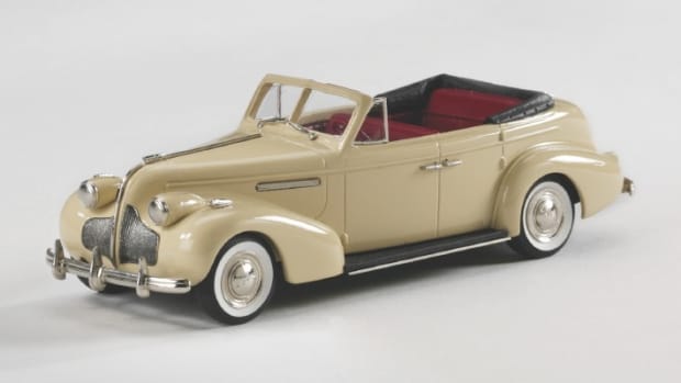 Brooklin's new 1939 Buick Century convertible sedan is a high-quality, hand built model in 1:43 scale.