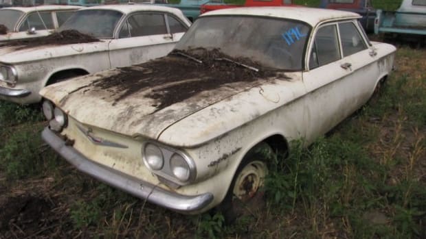 This 1.7-mile Corvair is still on MSO — and the purchaser will still get to be the first owner.