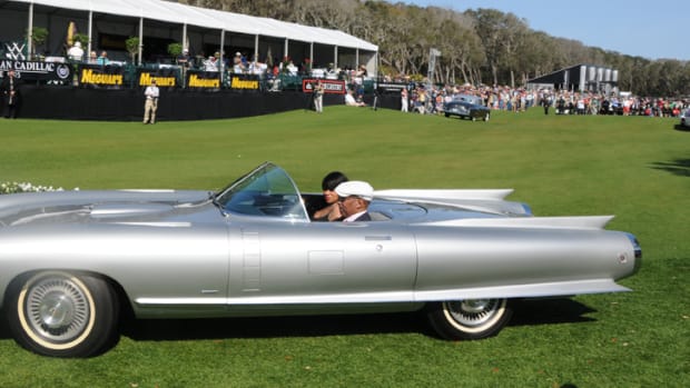 Production 1959 Cadillacs are already wild, but the 1959 Cadillac Cyclone show car outdid them all.