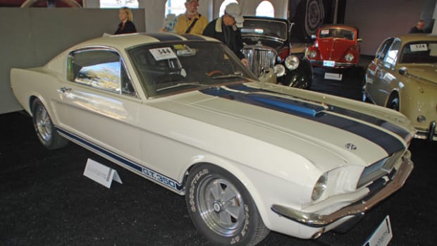  There is a lot of speculation of just what this 23,000 original mile 1965 Shelby GT350 will bring at Bonhams.