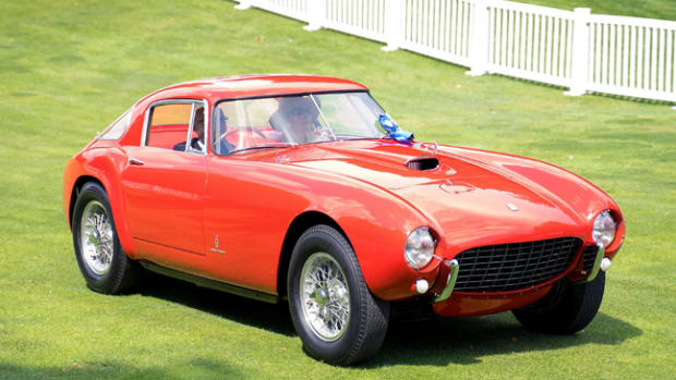  Founder’s Award Best of Show-Foreign winner - 1954 Ferrari 375 Mille Miglia. Photo - Concours d’Elegance of America