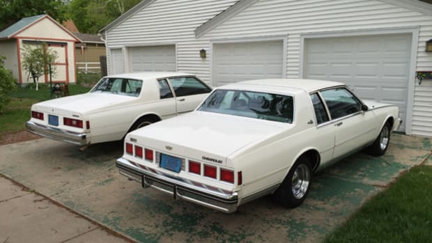  Before bidding at Mecum, I would have to sell my 1985 Caprice Landau and my 1981 Impala project car, both of which were rust-free Arizona cars. The Caprice had 152,000 miles and would eventually need an engine and transmission rebuild and a paint job, and I wasn't willing to stick that money into a car with a vinyl top. The Impala needed everything, but family obligations have kept me from doing much work on it. The answer was a low-mileage Caprice or Impala coupe, and the cars at Mecum exactly fit the bill. My Caprice was sold for $5K and the Impala for $2K to Wisconsin buyers.