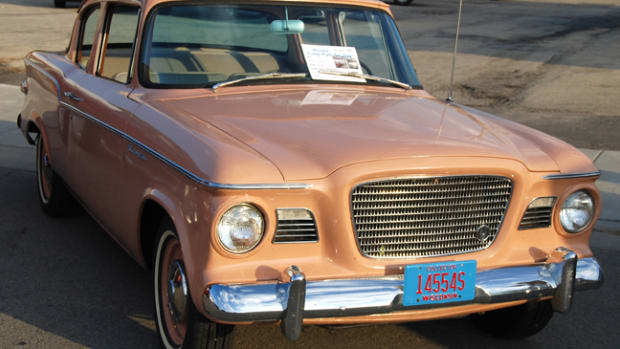 This Lark showed up at the Manawa Downtown Car Show in Manawa, Wis.