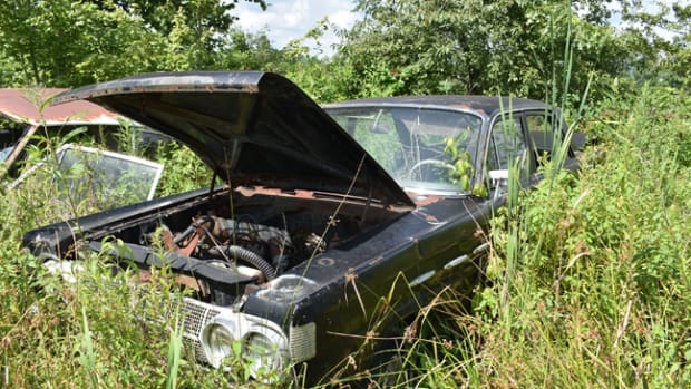  Hiding in the weeds at Purdin’s was this 1964 Mercury Comet 404 Sedan, still with its original six.