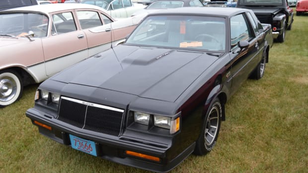  This '85 Grand National looks right at home next to the '59 Dodge at the 2018 Iola Car Show.