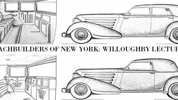 Charles Flinchbaugh will offer insight into coachbuilder Willoughby of Utica, New York, in a lecture at the Saratoga Automobile Museum on Feb. 4.