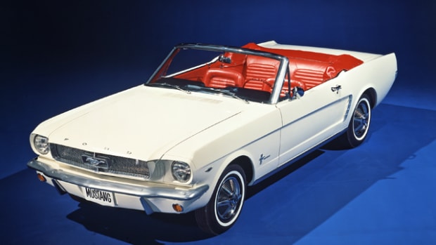 Pre-production 1965 Mustang (Courtesy Ford Motor Co.)