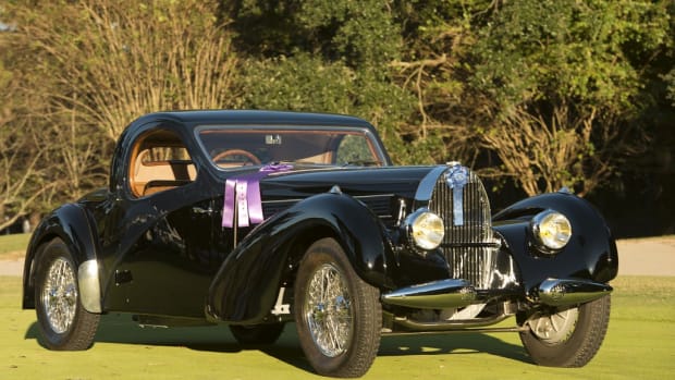 This 1938 Bugatti Type 57C took Best of Show at the Hilton Head Island concours.