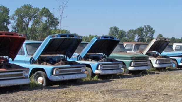 There were 18 unsold 1963-’66 Chevrolet pickup trucks still on MSO in the Pierce, Neb., sale; prices at the auction ranged from $10,500 to $39,000.