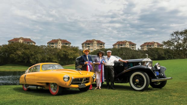 A 1952 Pegaso Z-102 and 1930 Rolls-Royce Phantom II were the Best of Show winners at last year’s 2016 Amelia Island Concours. Nathan Deremer photo/Amelia Island Concours ’Elegance