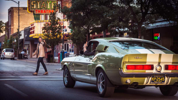  1965 Ford Mustang Coupe and 1967 Ford Mustang Shelby GT500 - The Ford Mustang, along with the Chevrolet Camaro and several other American cars from the 1960s and early 70s is attractive to people of all ages. Photo - Hagerty
