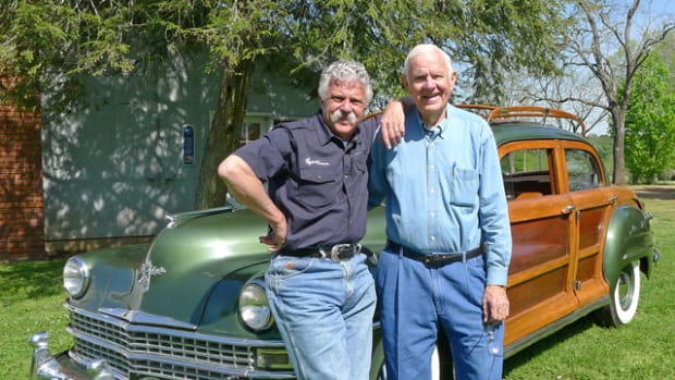 Harold Coker and son Corky, who serves as CEO of Coker Tire Company.