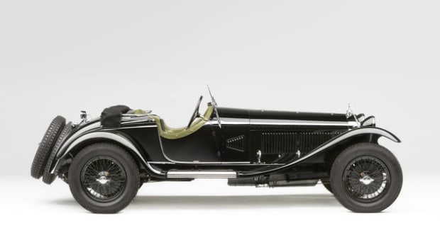 Lot 130: 1931 Alfa Romeo 6C 1750 Supercharged Gran Sport Spider. Coachwork by Zagato. Sold for US$ 3,080,000 inc. premium.