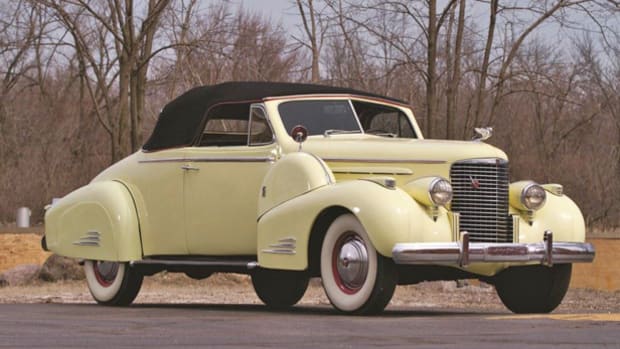 1938 Cadillac V-16 Convertible Coupe. Photo Credit: Teddy Pieper (c) 2013 Courtesy of Auctions America.