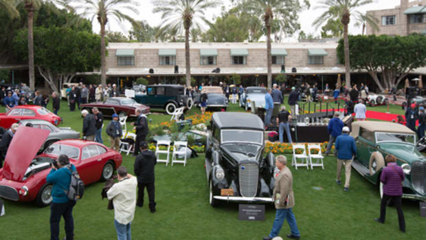 Part of the Arizona Concours scene at the Arizona Biltmore Resort - Ken Bryant