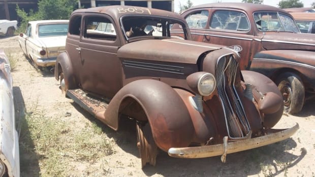 1936 Plymouth two door.