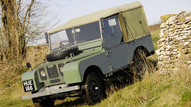 The 1948 Series I versions were inspired by the U.S.-built Willys Jeep, which blanketed Europe after D-Day.