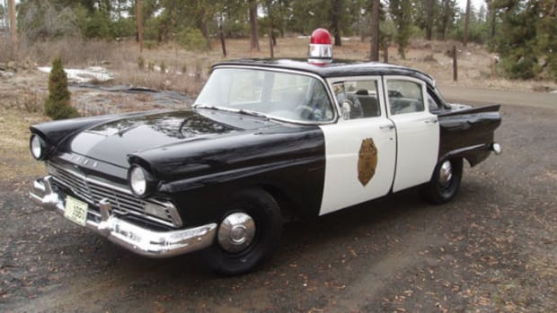 1957 Ford Custom police car