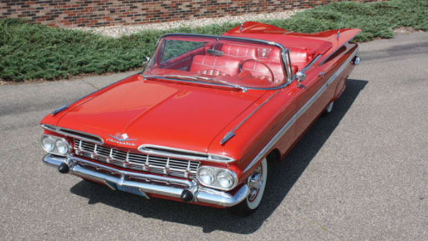 1959 Chevrolet Impala Overhead