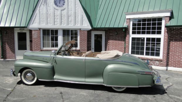 1947 Lincoln convertible