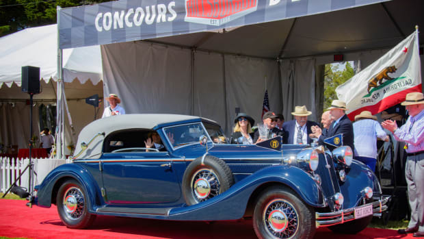 1937 Horch 853 Sport Cabriolet earned “Best of Show”