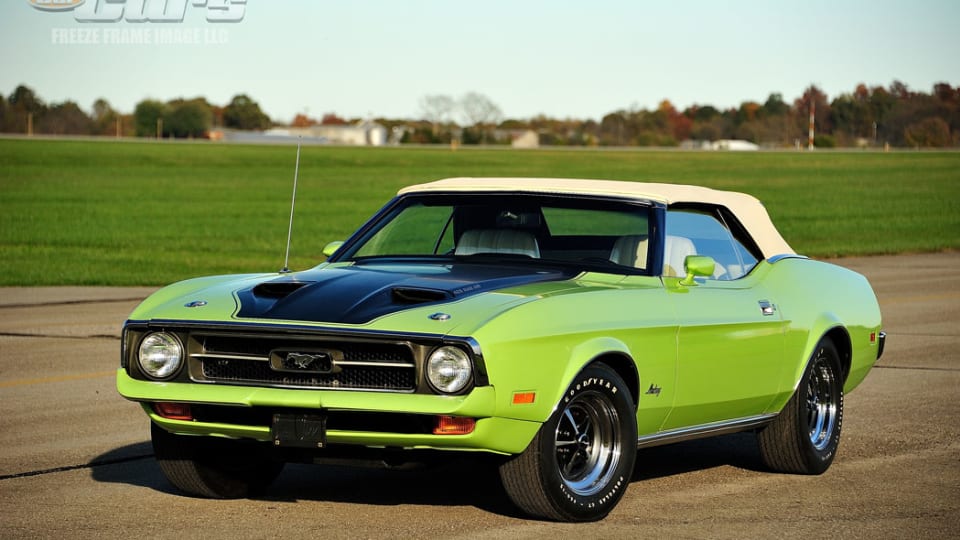 Car of the Week: 1971 Ford Mustang SCJ convertible
