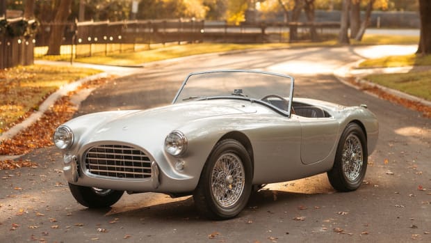 1958 AC Ace Roadster, SOLD for $516,500