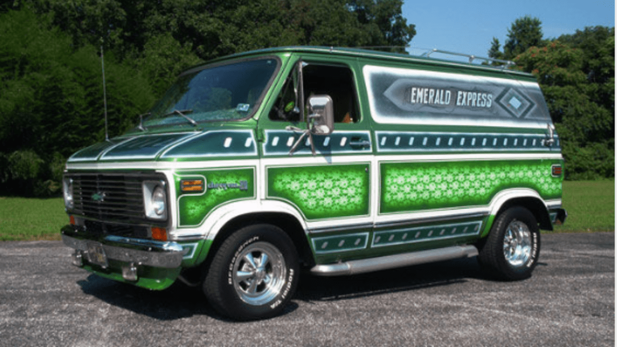 custom chevy vans 70s