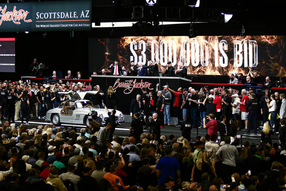 Barrett-Jackson was red-hot in the desert with $207.6 million in sales at Scottsdale