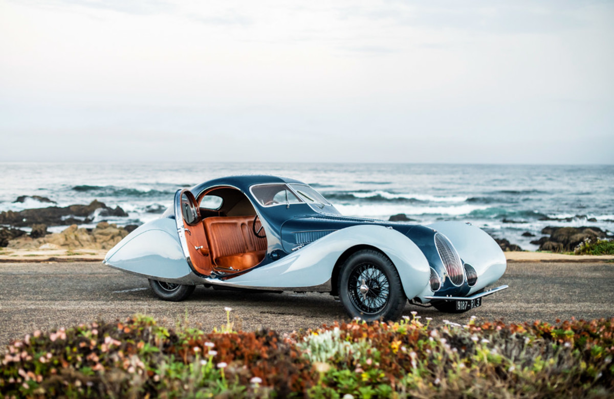 Stunning coachbuilt Talbot-Lago T150C SS ‘Teardrop’ to shine at Concours of Elegance 2024