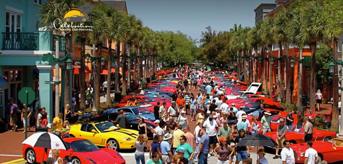 Celebration Exotic Car Festival draws spectacular vehicles and iconic celebrities to Orlando area for a great cause