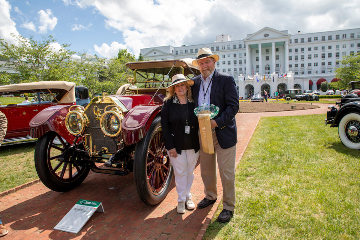 Greenbrier Concours declares winner - 1911 Oldsmobile Limited Touring Car wins Best of Show
