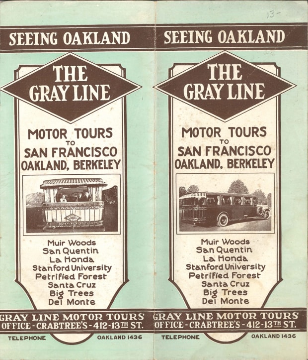 <div>Touring with the 'Gray Line'</div>