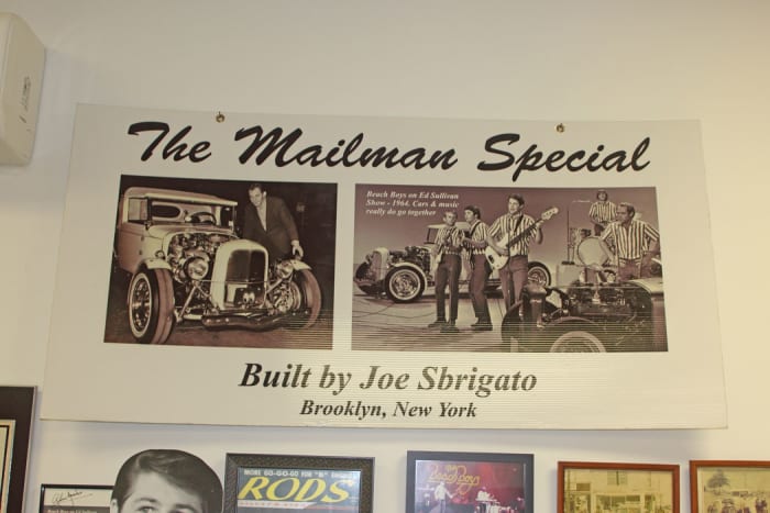 His father’s Mailman Special as seen on the Ed Sullivan Show