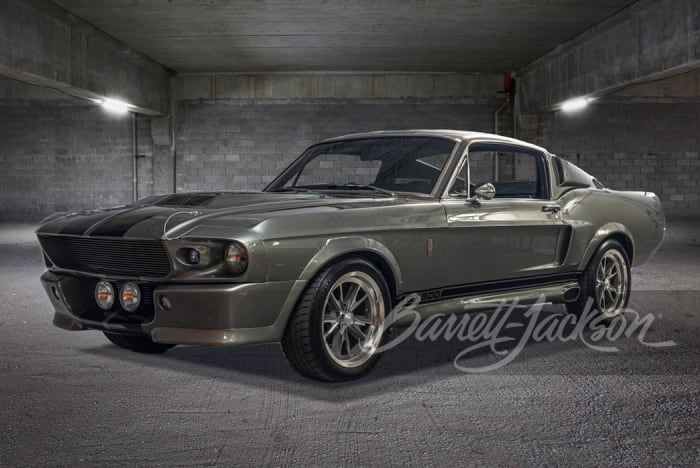 Eleanor Tribute Edition (Lot #1427) is powered by a Ford Racing 351W engine stroked to 427ci and mated to a T5 manual transmission.