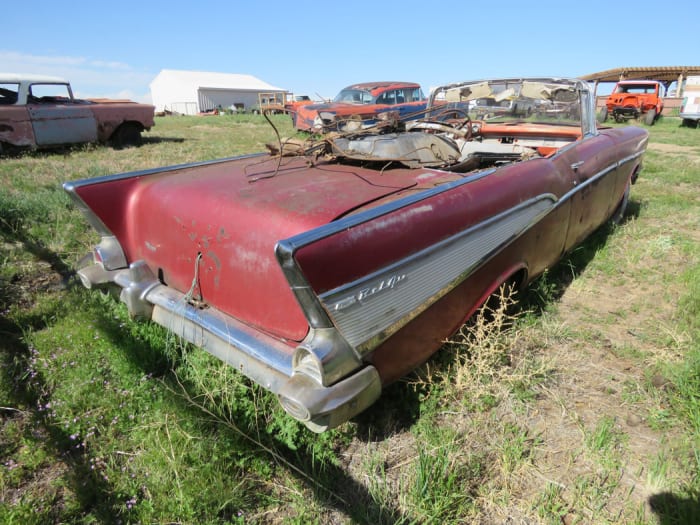 One of the convertibles up for sale is a worthy project for some lucky bidder.