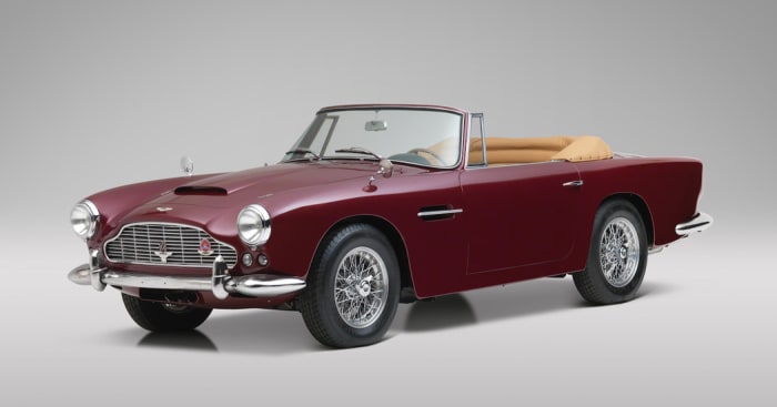 1962 Aston Martin DB4 SERIES IV Cabriolet with hardtop