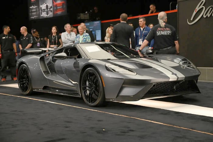 2019 Ford GT went for $1,028,500.