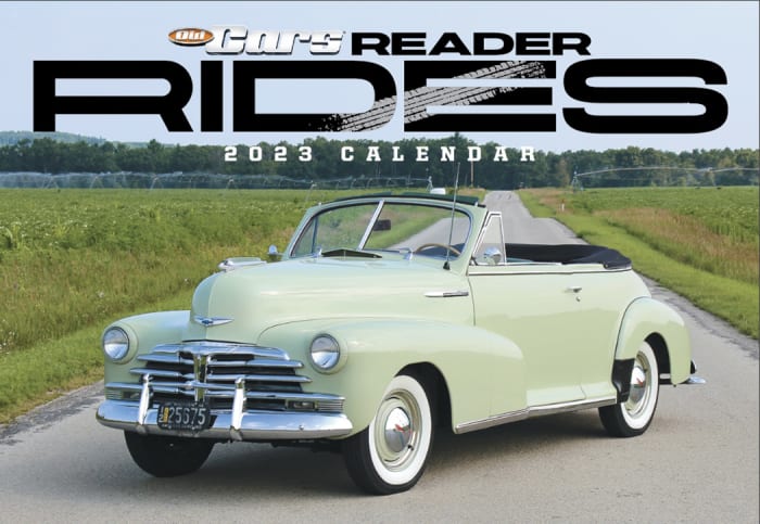 Cover of the Old Cars Reader Rides 2023 calendar