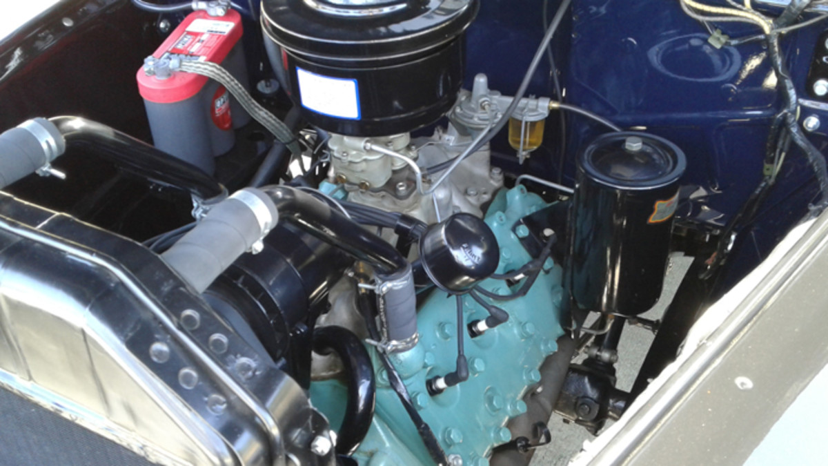 Mercury M47 L-head V8 with 110-hp