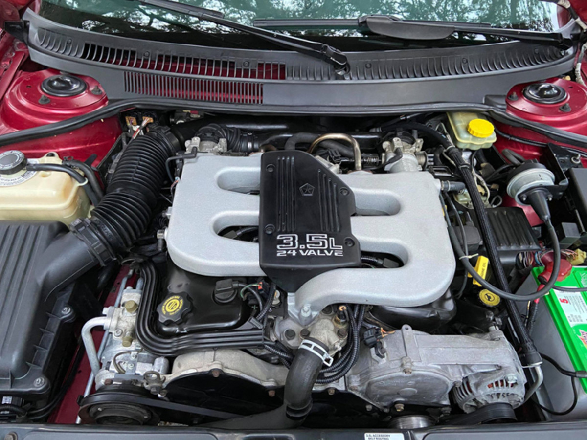 The 3.5-liter V-6 engine was part of a larger assembly during installation which ensured better quality control.