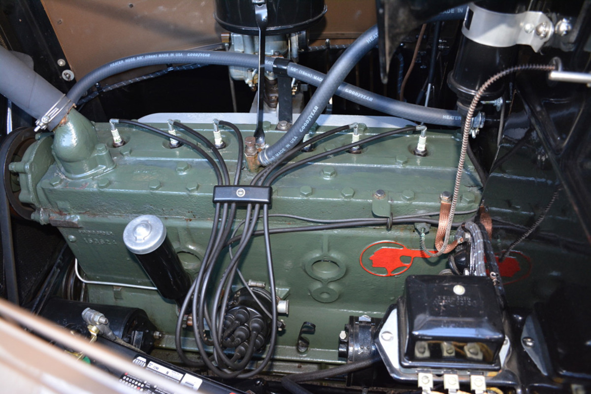 Pontiac offered both six- and eight-cylinder engines in the late 1930s, but the station wagon was only available with the inline six in 1938. Gereg had to replace the block in his wagon four decades ago, but the 85-hp engine has been going strong ever since.