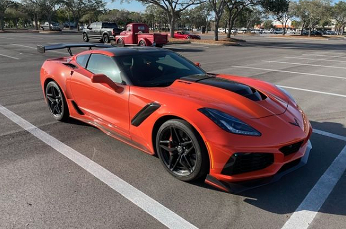 2019 Corvette ZR1 3ZR sold for $136,900