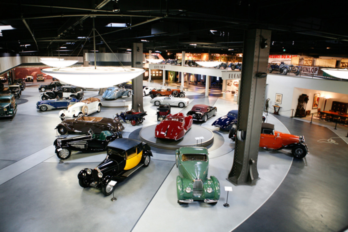 Grand Salon inside the Mullin Automotive Museum.