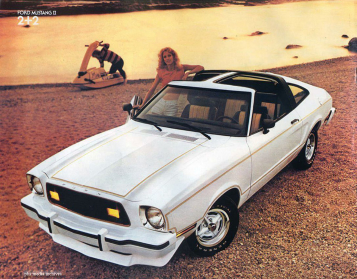 white T top mustang copy