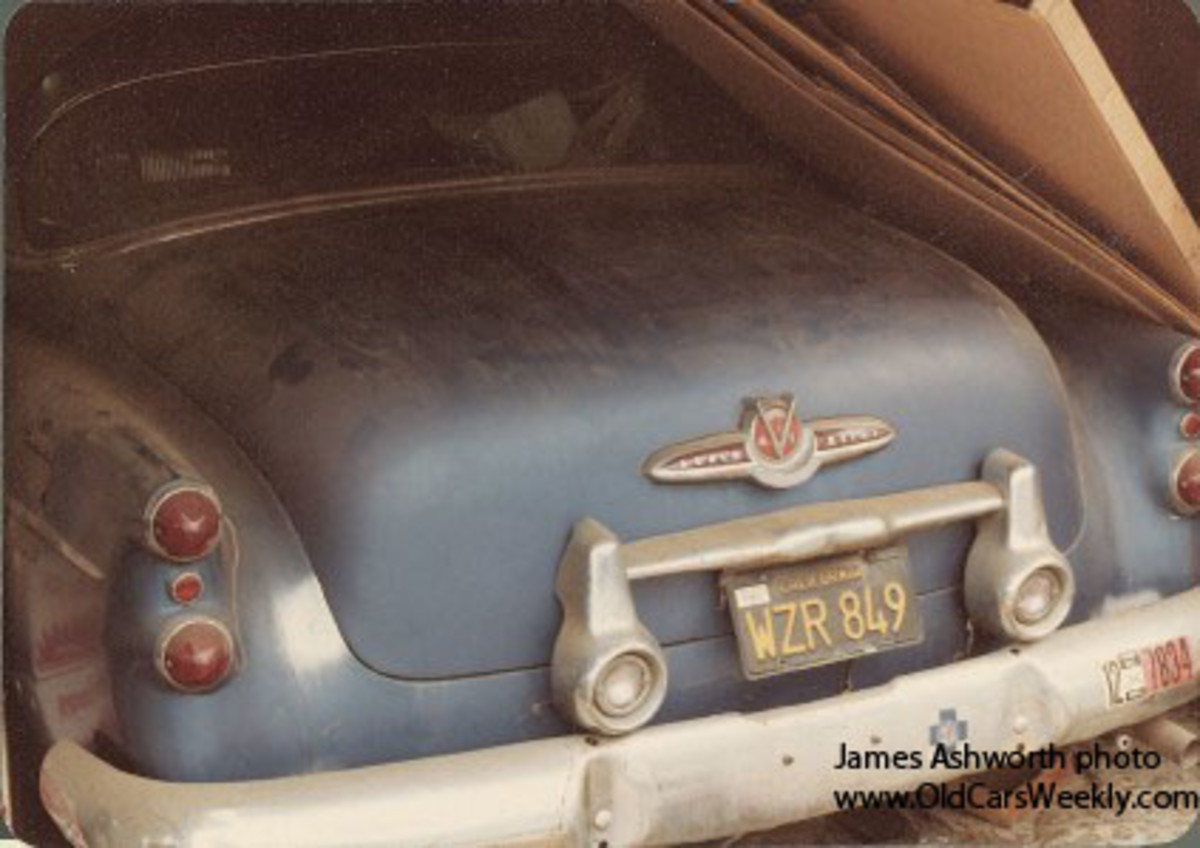 The 1953 Buick Skylark as found in 1980 by Jim Ashworth in San Jose, Calif.