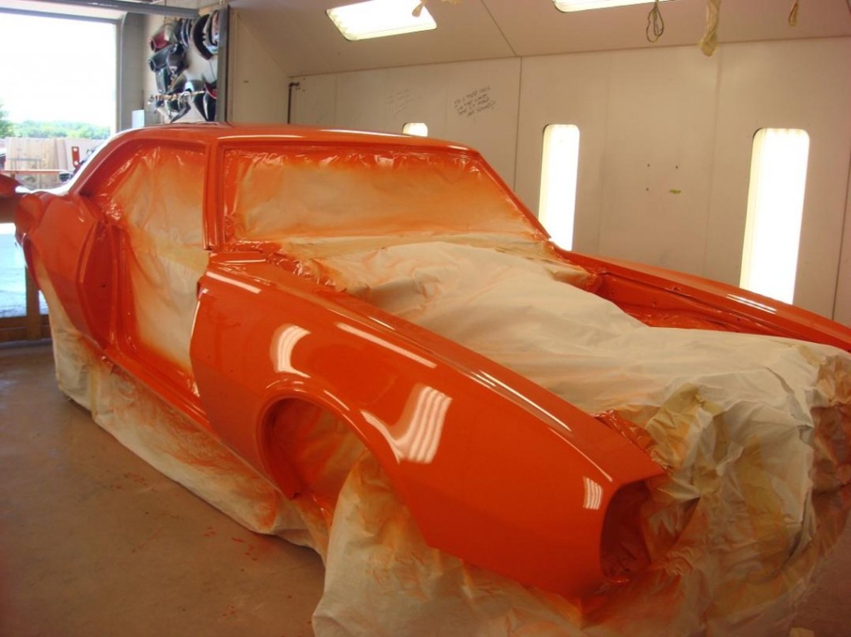 Modern basecoat-clearcoat paint on an older car looks great, but does it make the car look “factory?”