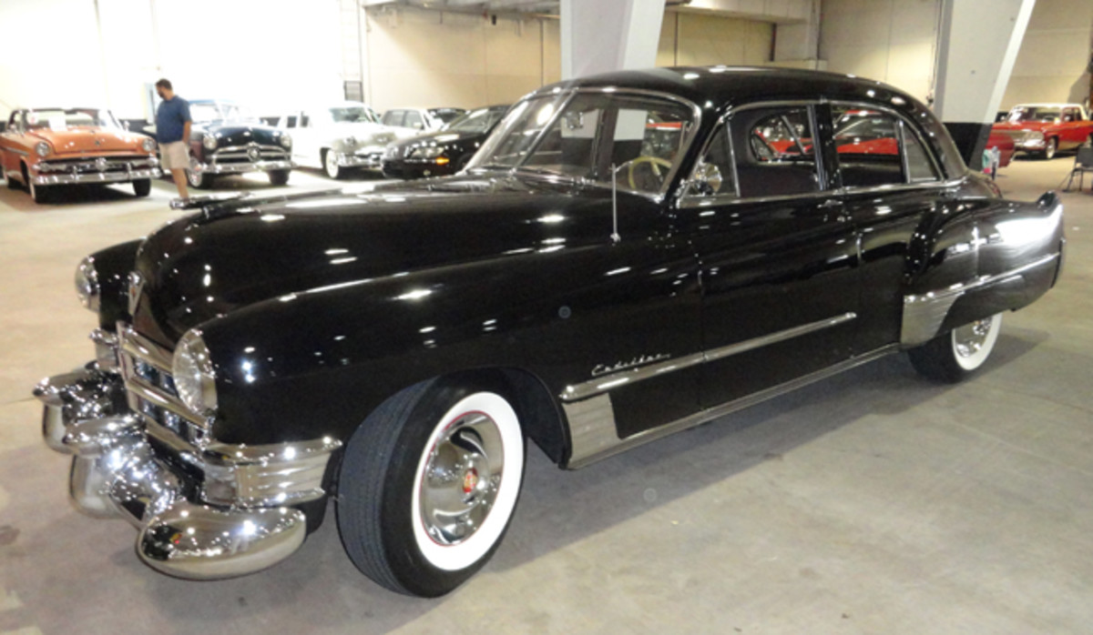  The 1949 Cadillac 4 door sold for $42,500