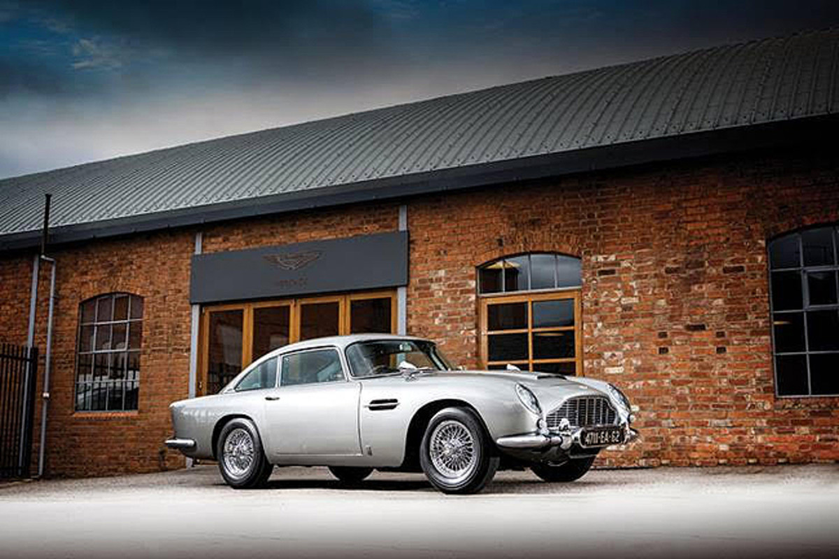  The 1965 Aston Martin DB5 Bond Car to be offered at RM Sotheby’s Monterey sale (Simon Clay © 2019 Courtesy of RM Sotheby’s)